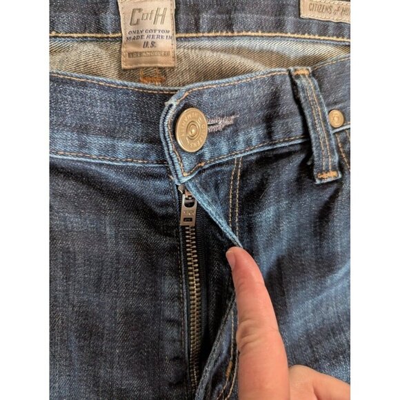 Citizens Of Humanity Blue Straight Men Jeans - Picture 3 of 7